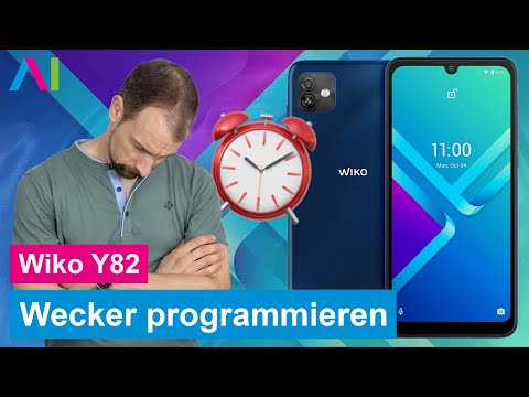 Wiko Y82 - Wecker programmieren • 📱 • ⏰ • 🛌 • Anleitung | Tutorial