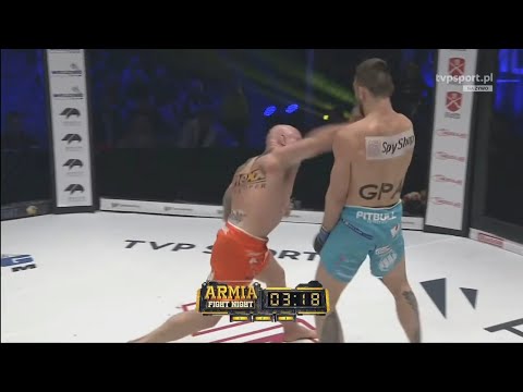 Armia Fight night 12 mma: Kępa vs Łebkowski cała Walka