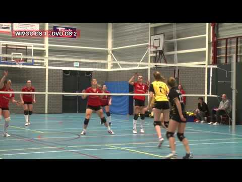 Volleybalwedstrijd WIVOC D1 - DVO D2