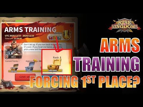 Brute Forcing 1st Place in Arms Training With My CRACKED Gear & Armaments!? Testing Auto vs Manual