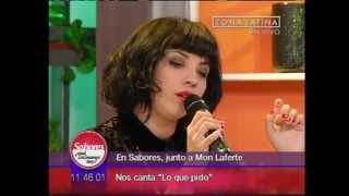 Mon Laferte - Lo Que Pido (Sabores 13.02.2013)