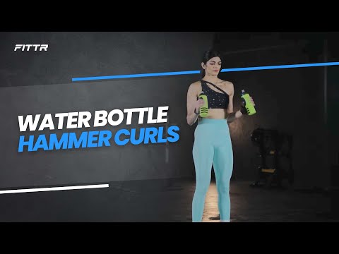 Water Bottle Hammer Curls