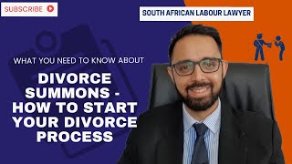 [D129] DIVORCE SUMMONS - HOW TO START YOUR DIVORCE PROCESS/ SOUTH AFRICAN DIVORCE LAWYER EXPLAINS