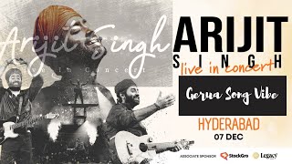 Gerua Song Vibe | Arijit Singh Live In Concert Hyderabad 2024 #trending #viral #shortsfeed #srksongs