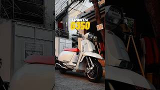 This is the #Lambretta #G350 - Classic #ItalianDesign meets #Modern tech 🇮🇹🛵