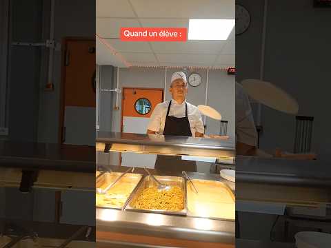 à prendre au 2nd degré on est pas des monstres 🤡 #cantine #shortsvideo ➡️ @lecantinier