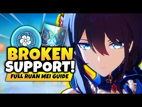 INSANE BUFFS! Best E0 Ruan Mei Guide & Build [Best Relics, Teams, and Light Cones] - Star Rail