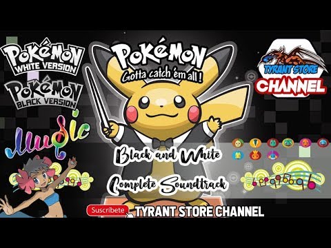 MUSICA POKEMON Black White Complete Soundtrack OST All ...