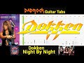 Night By Night - Dokken - Guitar TABS Lesson