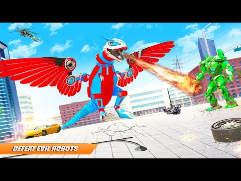 Dino Robot Car Transform Game