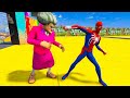 Scary Teacher 3D Miss T VS Spiderman House Pranks Game Animation