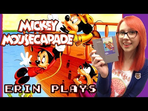 Mickey Mousecapade (NES) - Erin Plays