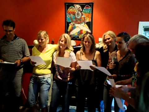 Angie's going away song by some of her fave Canmorons.