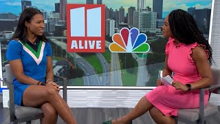 World Long Drive champion Alexis Belton Talks TOUR Championship and community impact