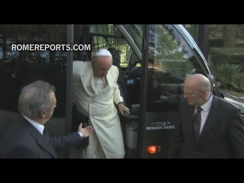 El Papa inició su semana de ejercicios espirituales