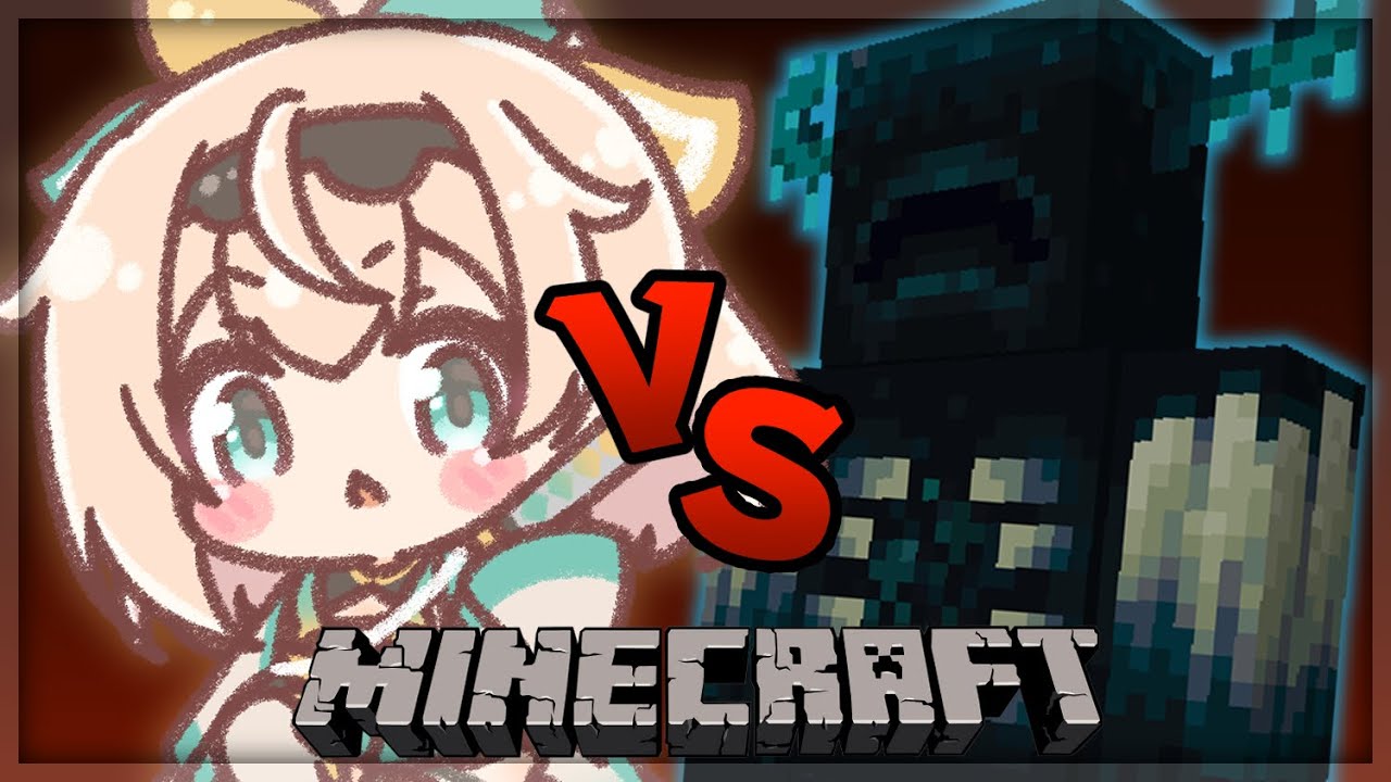 ※15時スタートに変更しました!【Minecraft】風真いろはVSウォーデン🔥ぜったいたおす。【風真いろは/ホロライブ6期生】