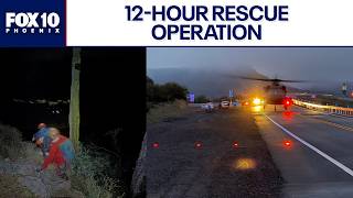 AZ rescue volunteers brave weather overnight for injured hiker | FOX 10 Phoenix