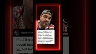 Jim Jones Responds To NAS Backlash For Claiming He&#39;s A Bigger Artist.