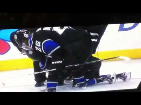 Anze Kopitar's Ankle Twisted