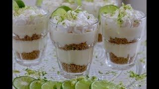 Key Lime Pie Shooters! | Baking With Josh & Ange