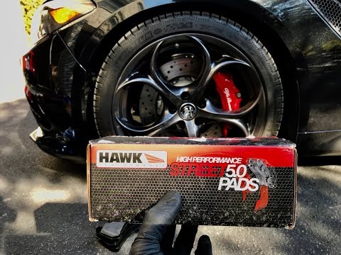 Alfa Romeo Giulia Quadrifoglio | Hawk Street 5.0 Brake Pad Feedback