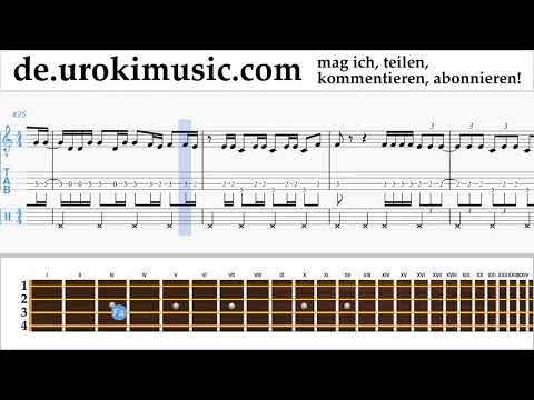 Banjo Lernen (Irischer Tenor) Luis Fonsi, Demi Lovato - Échame La Culpa Tabulatur Teil#2 um-ih995