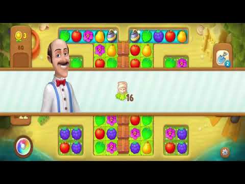 Gardenscapes: How to clear level 80 walkthrough iOS-Android