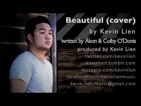 Akon ft  Colby O'Donis Beautiful cover  by  kevin lien