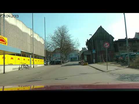 Autofahrt im Jahr  2013, Gebäude, die es in Verden nicht mehr gibt