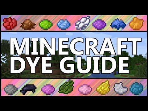 Minecraft Dye Guide: Getting Every Colour Dye