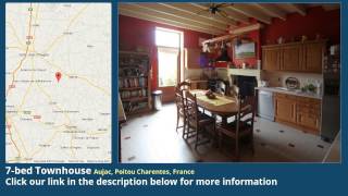 7-bed Townhouse for Sale in Aujac, Poitou Charentes, France on frenchlife.biz