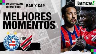 MELHORES MOMENTOS | BAHIA 3 X 0 ATHLETICO-PR | 9ª RODADA | CAMPEONATO BRASILEIRO 2026