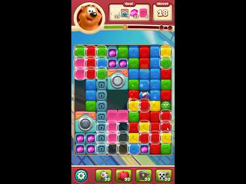 Toon Blast Level 7623 - NO BOOSTERS 🐻🐺🐱 | SKILLGAMING ✔️