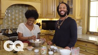 Ziggy Marley Cooks You Breakfast: Pancakes | GQ
