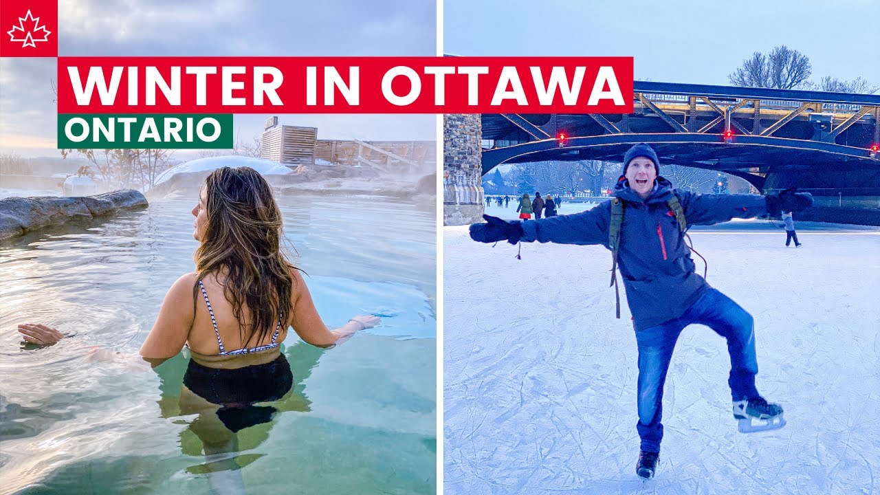 WINTER IN OTTAWA! Ottawa Winterlude, Nordik Spa, and More!