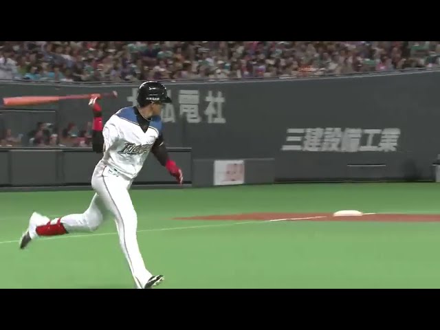【7回裏】好調に陰りなし!! ファイターズ・陽 4試合連続のマルチ安打!! 2016/7/24 F-Bs