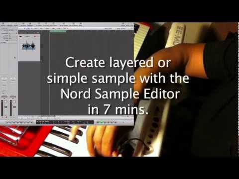 Create Layer Or Simple Sample nord electro 3 Sample editor in 7 mins