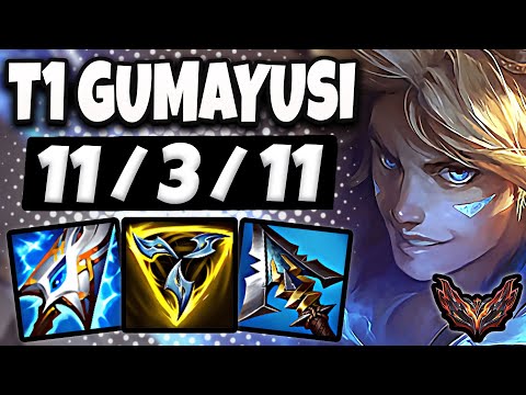 T1 Gumayusi Ezreal vs Aphelios [ ADC ] Korea Grandmaster Patch 13.7 ✅
