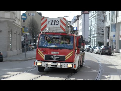 Alte DLK BF München Feuerwache 1