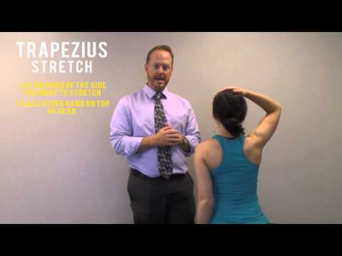 Keith Clinic - Stretching Exercise #6 - Trapezius Stretch