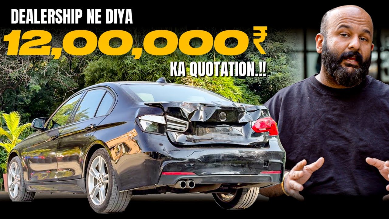 Dealership told the cost is 12,00,000 | We repaired this BMW in .?