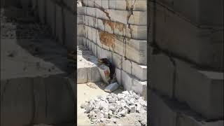 Devasa mermer madeni ocağı😳 ilk başta anlamayan ben