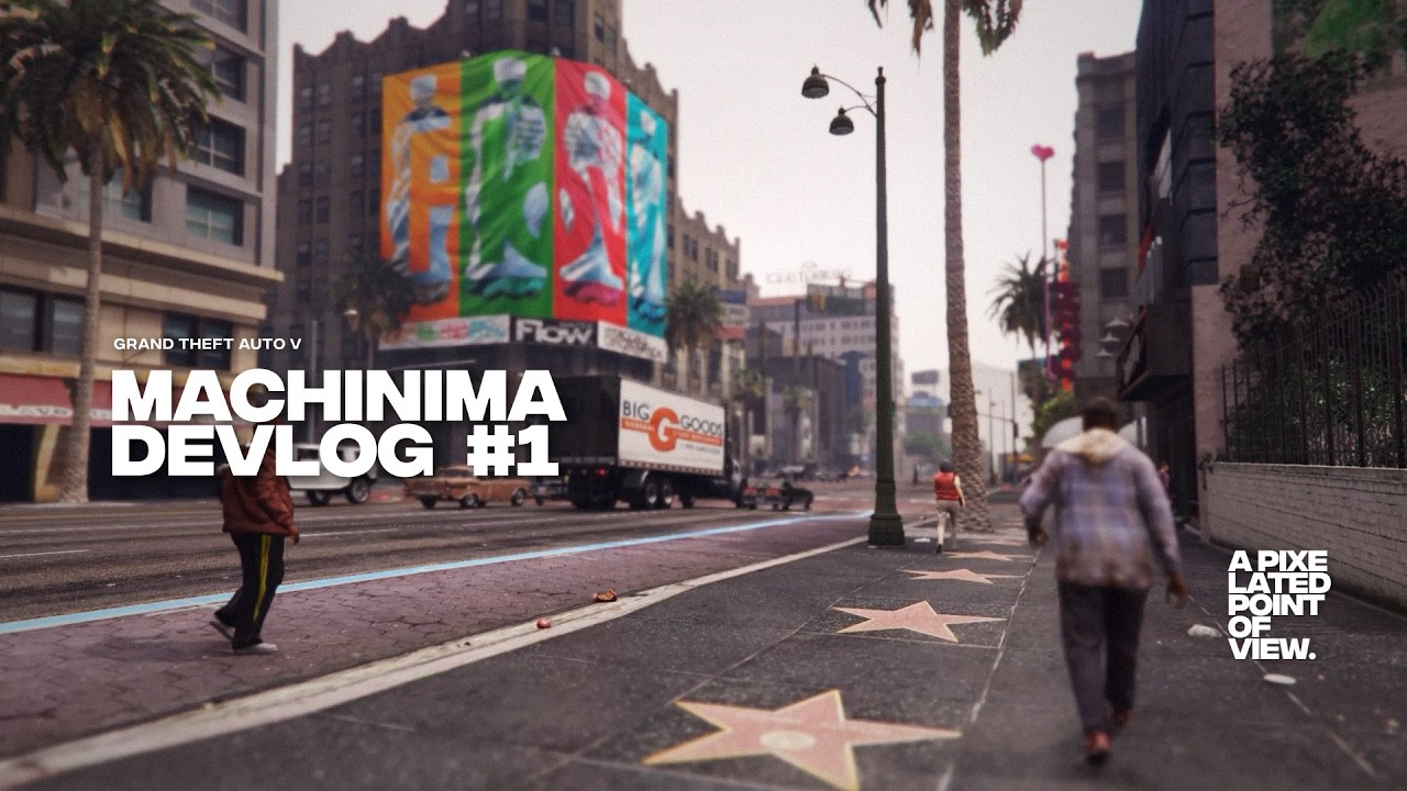 Live Machinima Production in Grand Theft Auto V (Part 1) - YouTube