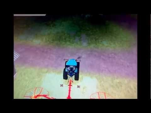 New Holland cutting silage (farming simulator 2013)