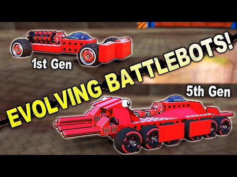 We Evolved Battlebots in the New Battlebot Arena Mod! - Trailmakers Multiplayer