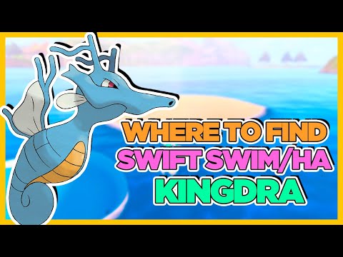 How to Get Swift Swim KINGDRA in Pokemon Sword and Shield Isle of Armor DLC