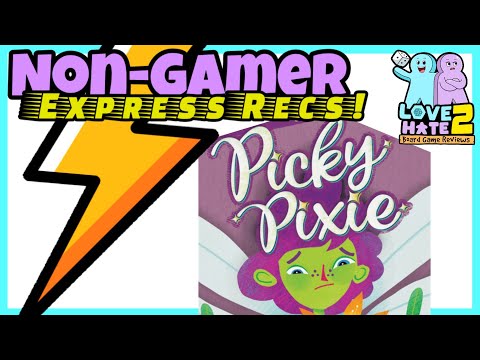 Picky Pixies - By Elizabeth Hargrave | Non-Gamer Express Recs - 5 Minutes Or Less Review!