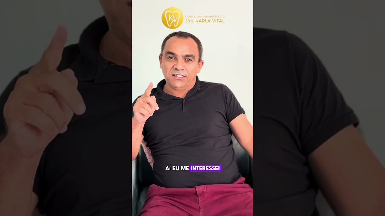 Depoimento Sonaldo Oliveira — Dra. Karla Vital