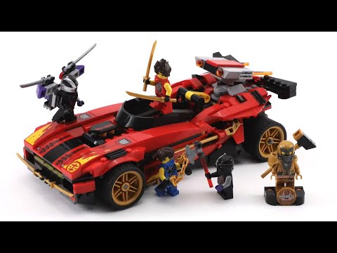 Lego Ninjago 71737 X-1 Ninja Charger - MengBrick Build