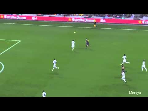 Xavi ball control vs Real Madrid